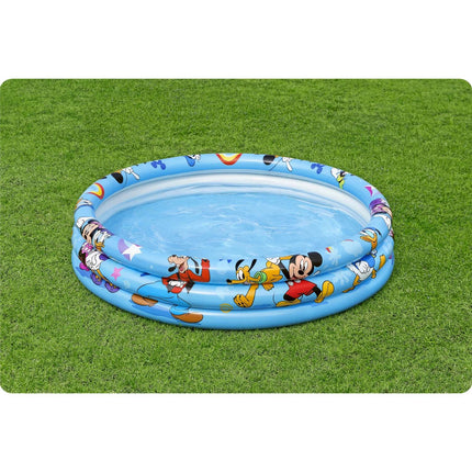 Mickey Mouse oppustelig pool til børn - 122 x 25 cm, perfekt til leg i haven