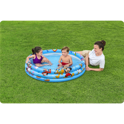 Mickey Mouse oppustelig pool til børn - 122 x 25 cm, perfekt til leg i haven
