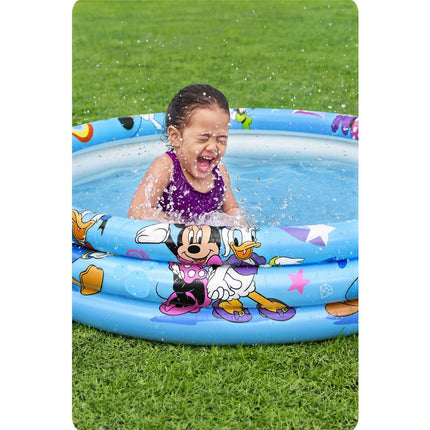 Mickey Mouse oppustelig pool til børn - 122 x 25 cm, perfekt til leg i haven