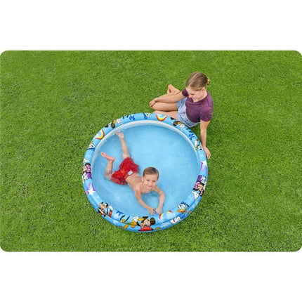 Mickey Mouse oppustelig pool til børn - 122 x 25 cm, perfekt til leg i haven