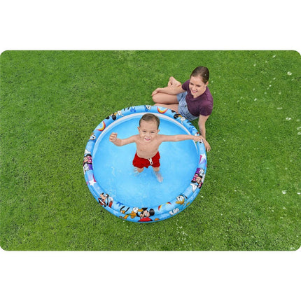 Mickey Mouse oppustelig pool til børn - 122 x 25 cm, perfekt til leg i haven