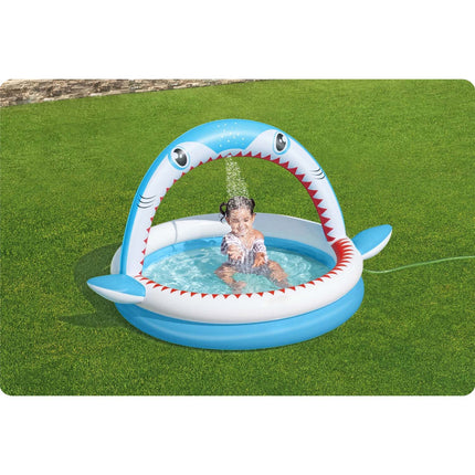 Oppustelig Pool med Sprinkler til Børn - 163 x 127 x 92 cm