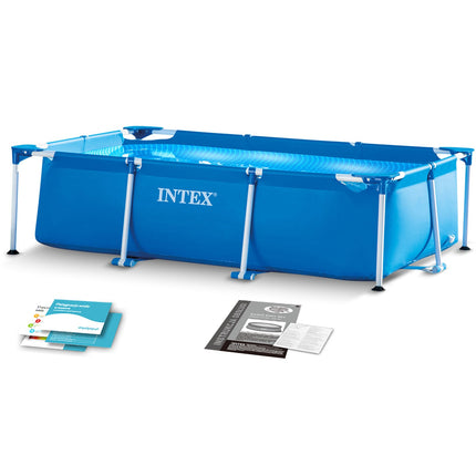 Rektangulær havepool 260 x 160 x 65 cm - Nem opsætning til sommerens sjov
