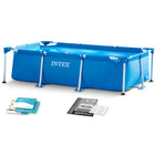 Rektangulær havepool 260 x 160 x 65 cm - Nem opsætning til sommerens sjov