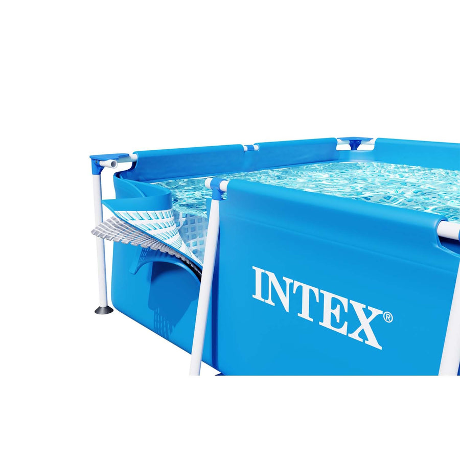 Rammehavepool 260 x 160 cm - Komplet sæt med tilbehør til en sjov og afslappende sommer i haven