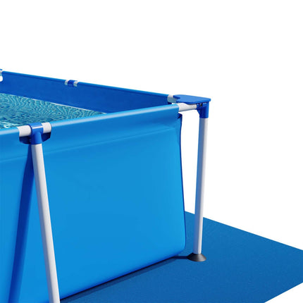 Rammehavepool 260 x 160 cm - Komplet sæt med tilbehør til en sjov og afslappende sommer i haven