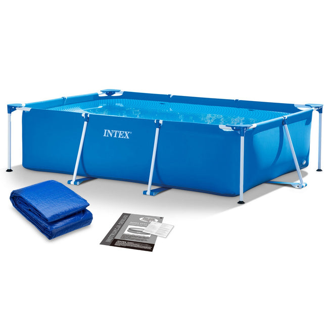 Rammehavepool 300 x 200 x 75 cm - Ideel til sommerens sjov i haven