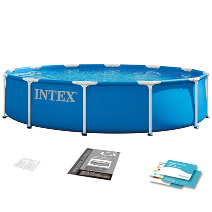 Rammebassin 366 x 76 cm – model 2026, opstilles uden værktøj – Intex