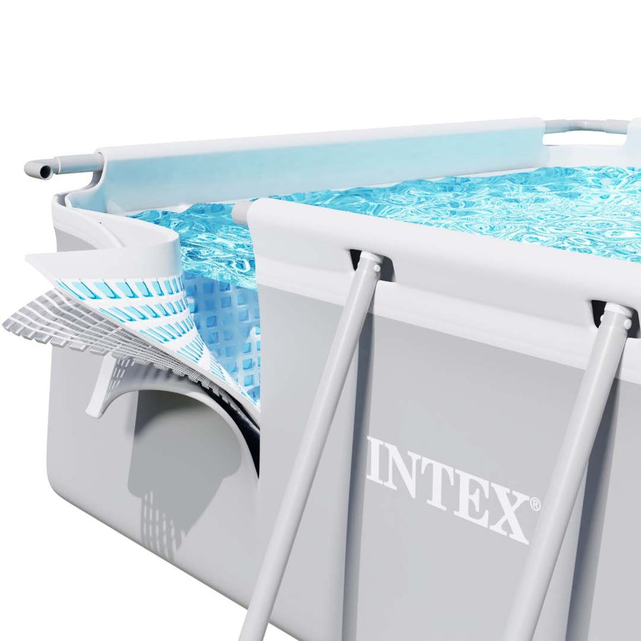 Rammehavepool 400 x 200 x 100 cm med komplet tilbehør og gratis boblefremstillingssæt