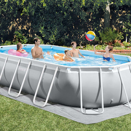Rammehavepool 503 x 274 x 122 cm - 12-i-1 sæt til sjov og afslapning i haven