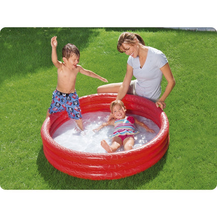 Oppustelig børnepool til haven - 122 x 25 cm, perfekt til små børn fra 2 år