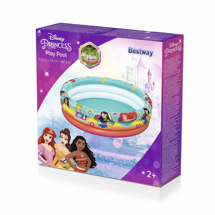 Oppustelig Disney Prinsesse Pool til Børn - 122 x 30 cm, Perfekt til Leg i Haven