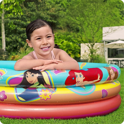 Oppustelig Disney Prinsesse Pool til Børn - 122 x 30 cm, Perfekt til Leg i Haven