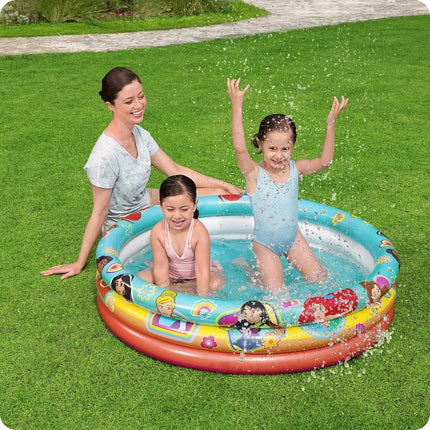 Oppustelig Disney Prinsesse Pool til Børn - 122 x 30 cm, Perfekt til Leg i Haven