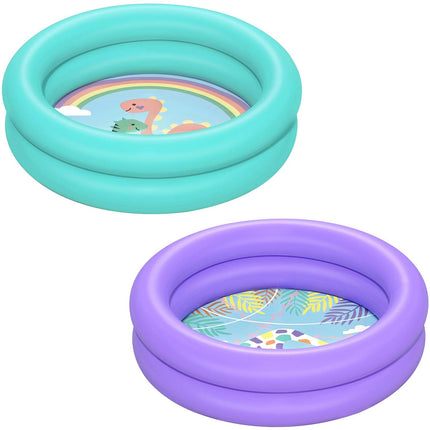 Børnepool 61 x 15 cm - Oppustelig vandleg til haven eller ferien