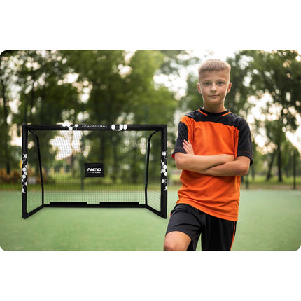 Fodboldmål 180 x 120 cm - Stabilt og holdbart til udendørs leg