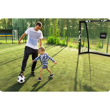 Fodboldmål 180 x 120 cm - Stabilt og holdbart til udendørs leg