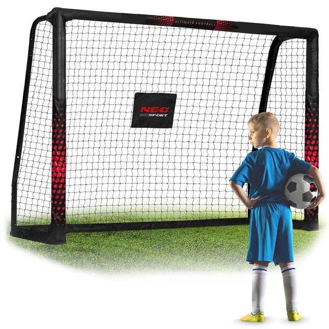 Fodboldmål 180 x 120 cm - Stabilt og holdbart til udendørs leg