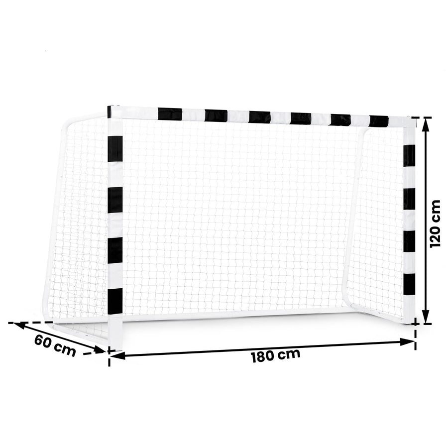 Fodboldmål 180 x 120 cm - Stabilt og holdbart til udendørs leg
