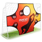 Fodboldmål 245 x 155 cm med målmåtte - Stabilt og let at transportere til udendørs leg