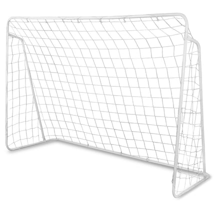Fodboldmål 245 x 155 cm med målmåtte - Stabilt og let at transportere til udendørs leg