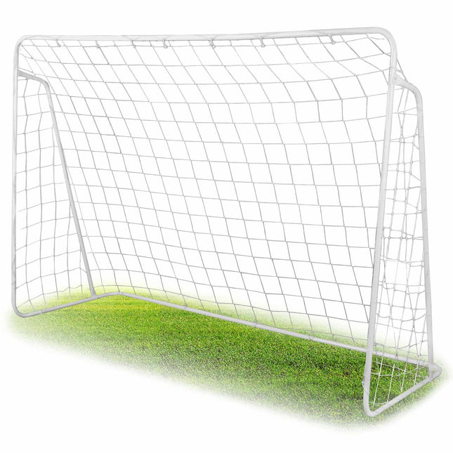 Fodboldmål 245 x 155 cm med målmåtte - Stabilt og let at transportere til udendørs leg