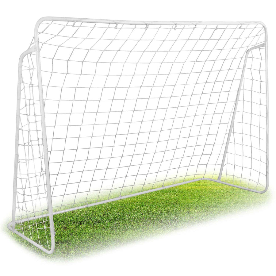 Fodboldmål 245 x 155 cm med målmåtte - Stabilt og let at transportere til udendørs leg