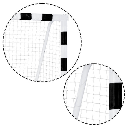 Fodboldmål 300 x 160 cm - Stabilt og holdbart til udendørs leg