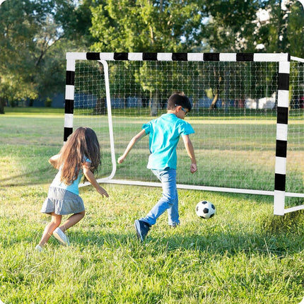 Fodboldmål 300 x 160 cm - Stabilt og holdbart til udendørs leg