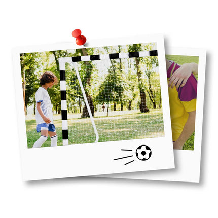 Fodboldmål 300 x 160 cm - Stabilt og holdbart til udendørs leg