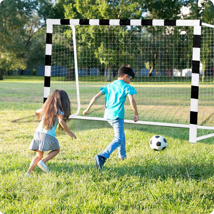 Fodboldmål 300 x 200 cm - Stabilt og holdbart til udendørs leg