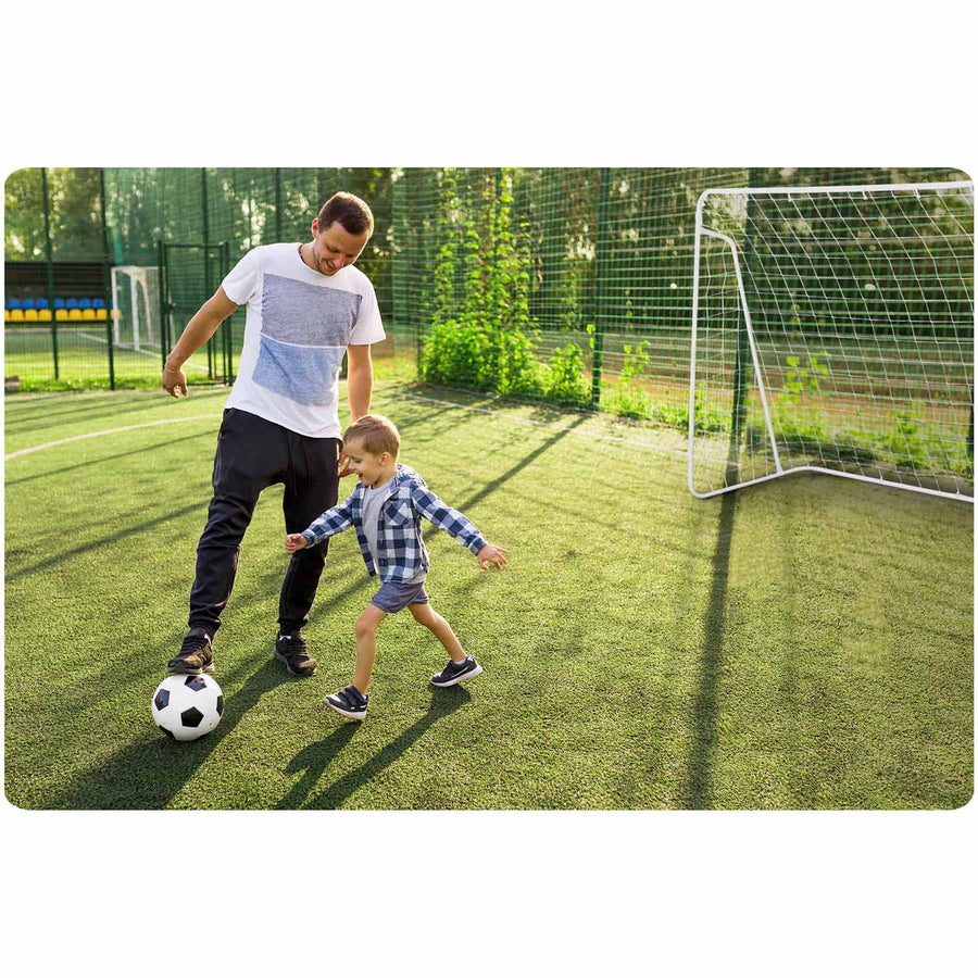 Fodboldmål 300 x 200 cm - Stabilt og let at transportere til udendørs leg