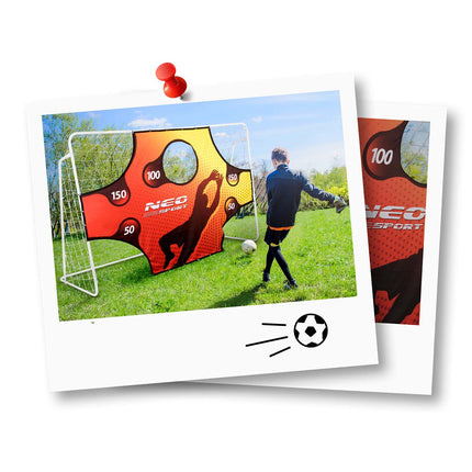 Fodboldmål 300 x 200 cm - Stabilt og let at transportere til udendørs leg
