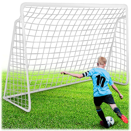 Fodboldmål 300 x 200 cm - Stabilt og let at transportere til udendørs leg