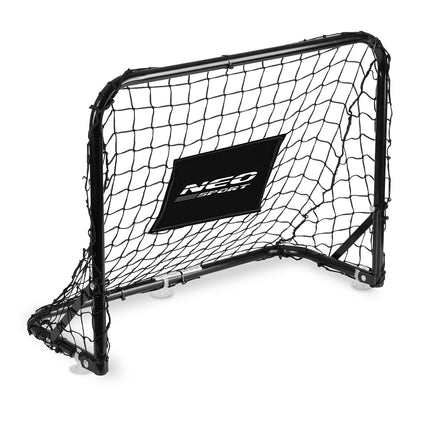 Fodboldmål til børn 60 x 45 x 25 cm – sæt med 2 mål, bold og pumpe, til ude og inde