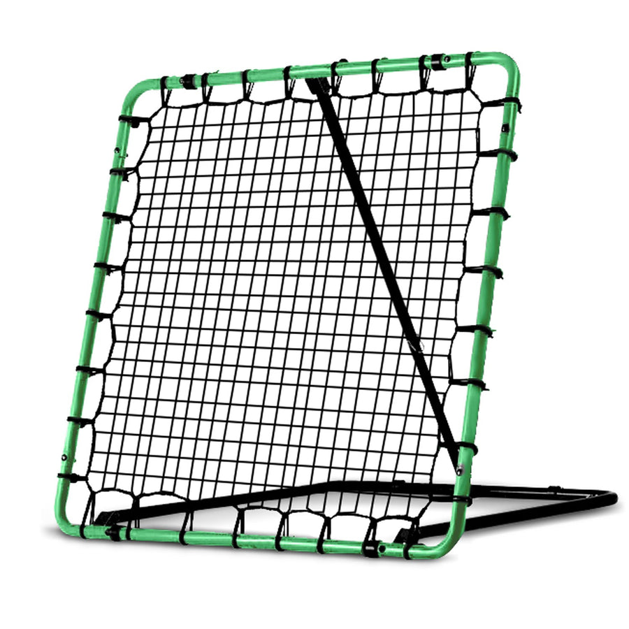 Træningsrebounder til fodbold - 100 x 100 cm, stabil og let at flytte, inkl. monteringspinde