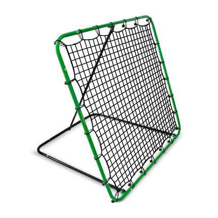 Træningsrebounder til fodbold - 100 x 100 cm, stabil og let at flytte, inkl. monteringspinde