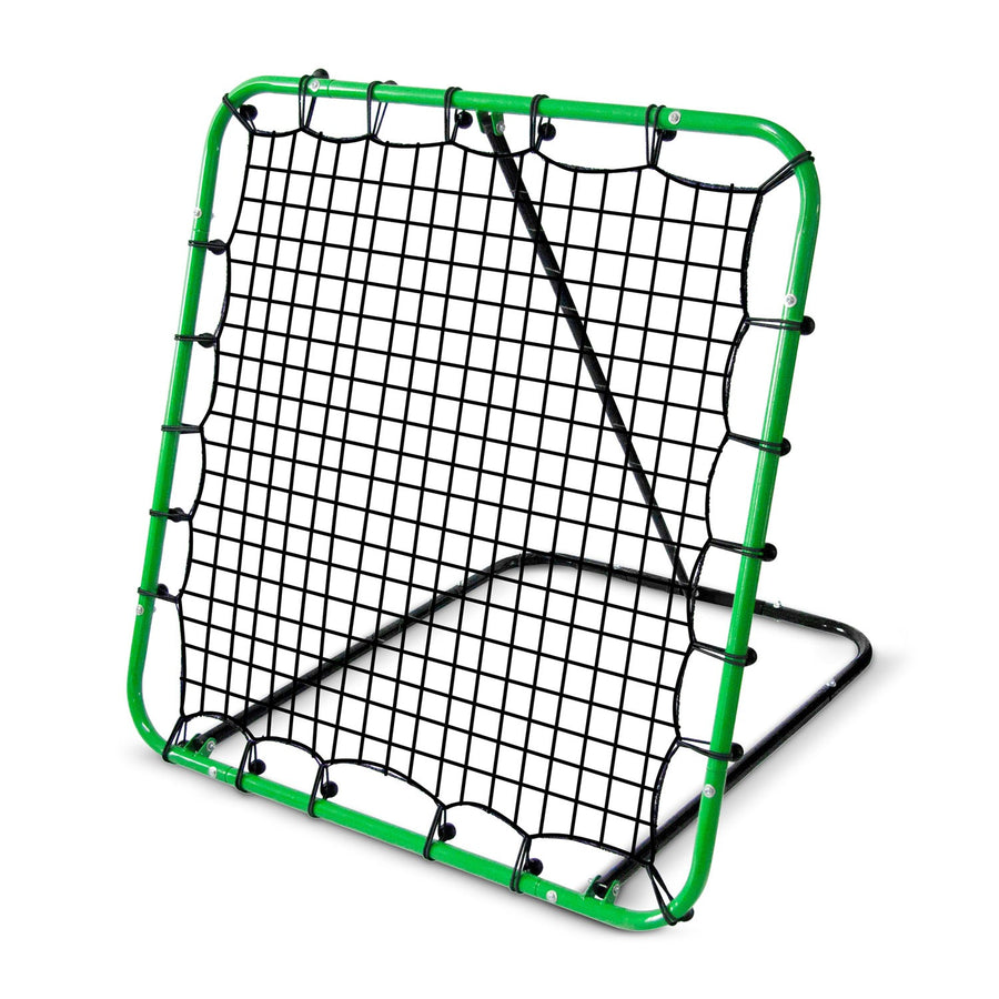 Træningsrebounder til fodbold - 100 x 100 cm, stabil og let at flytte, inkl. monteringspinde