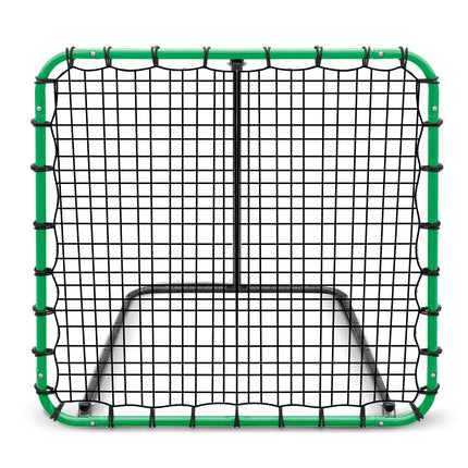Træningsrebounder til fodbold - 100 x 100 cm, stabil og let at flytte, inkl. monteringspinde
