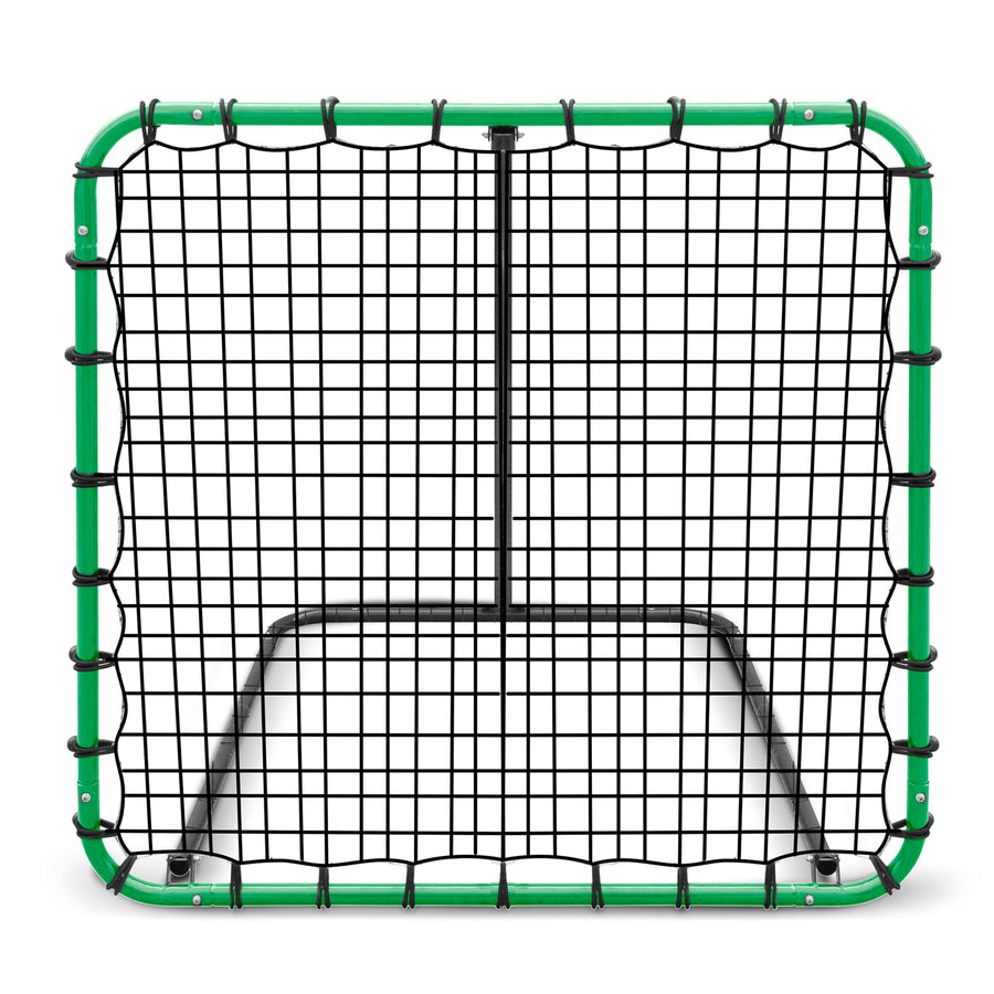 Træningsrebounder til fodbold - 100 x 100 cm, stabil og let at flytte, inkl. monteringspinde