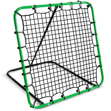 Træningsrebounder til fodbold - 100 x 100 cm, stabil og let at flytte, inkl. monteringspinde