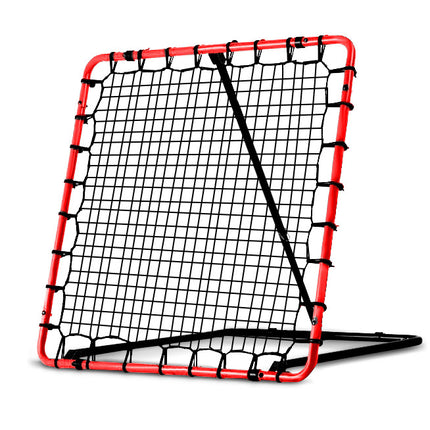 Træningsrebounder til fodbold - 120 x 120 cm, stabil stålramme, inkl. monteringspinde
