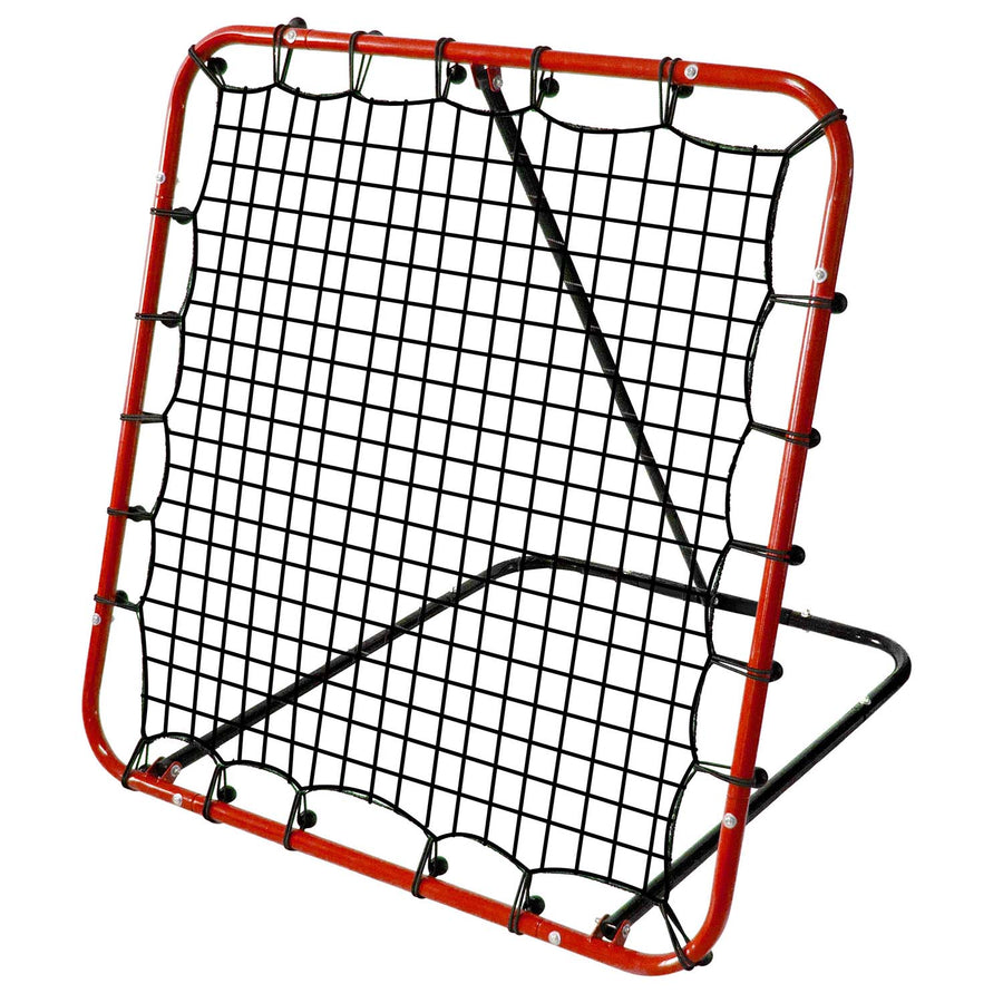 Træningsrebounder til fodbold - 120 x 120 cm, stabil stålramme, inkl. monteringspinde