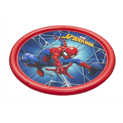 Oppustelig børnebassin med Spider-Man design og springvand - 165 cm