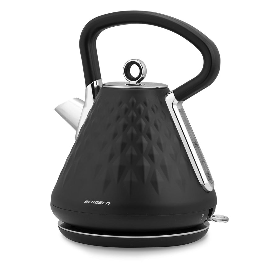 Elkedel 1,7L med ergonomisk design og 360° drejelig base - perfekt til hjemmet