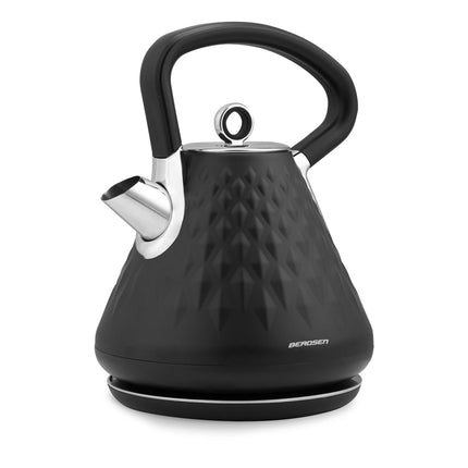Elkedel 1,7L med ergonomisk design og 360° drejelig base - perfekt til hjemmet