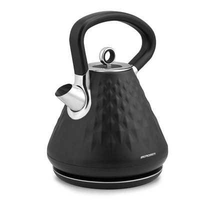 Elkedel 1,7L med ergonomisk design og 360° drejelig base - perfekt til hjemmet