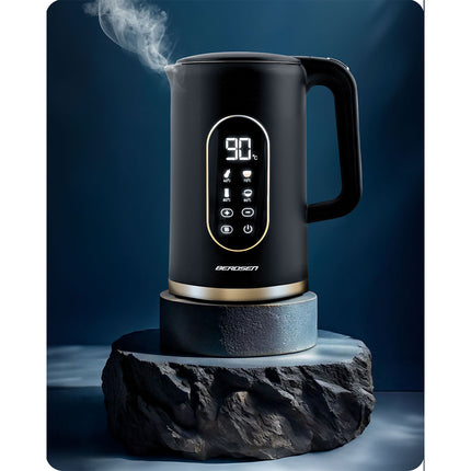 Elkedel 1,7 liter med berøringsskærm og intelligent temperaturkontrol - perfekt til te og kaffe
