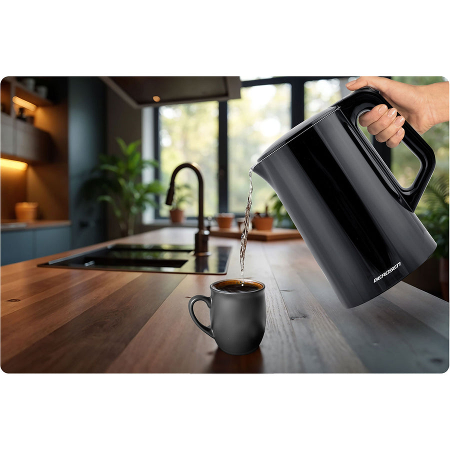 Elkedel 1,7L med berøringsskærm og intelligent temperaturstyring - perfekt til te og kaffe