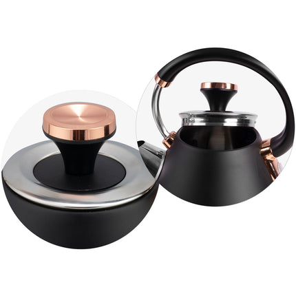Elkedel med temperaturmåler og 1,7L kapacitet - Elegant design til dit køkken